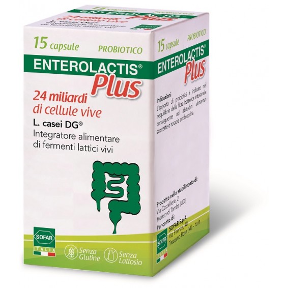 ENTEROLACTIS PLUS 15CPS