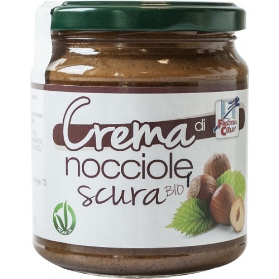 CREMA NOCCIOLE SCURA 300G BIO