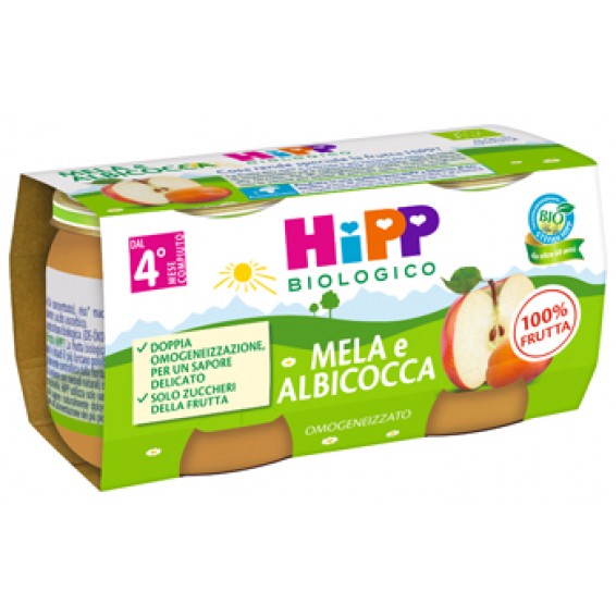 HIPP BIO OMOG ALB/MELA 2X80G