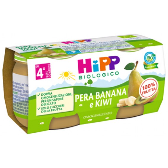 HIPP BIO OMOG KIWI/BAN/PE2X80G