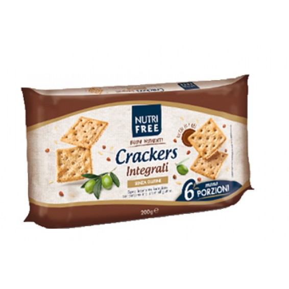 NUTRIFREE CRACKERS INTEGR 6PZ