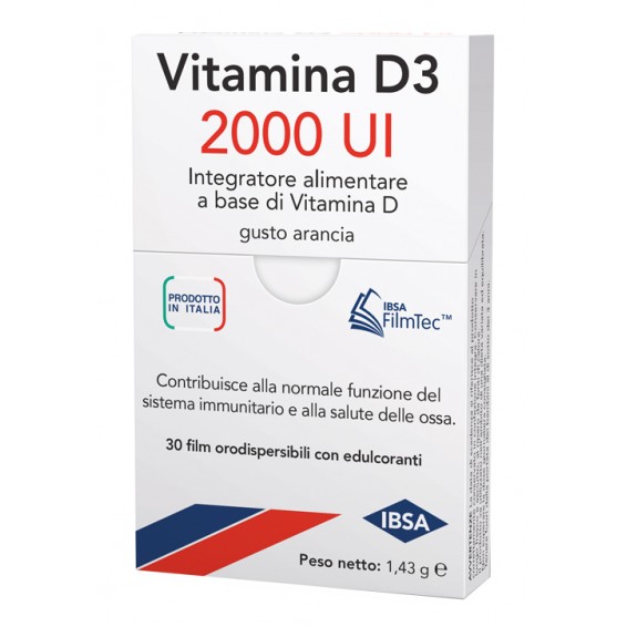 VITAMINA D3 IBSA 2000UI 30FILM