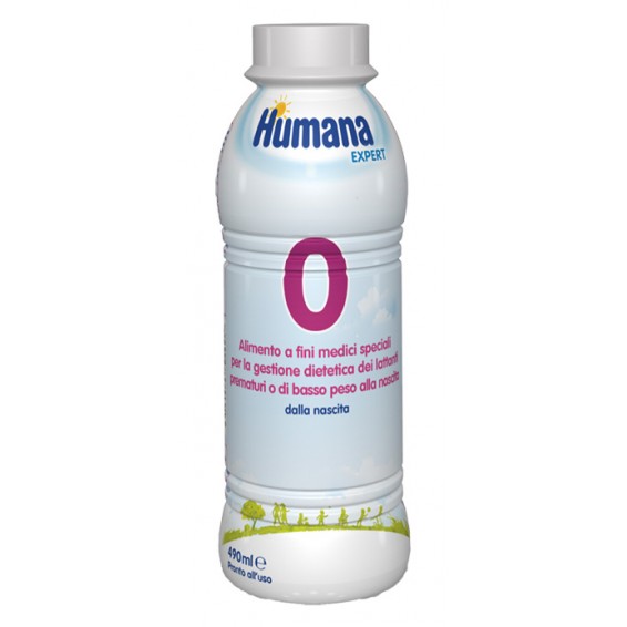 HUMANA 0 490ML EXPERT BOTT