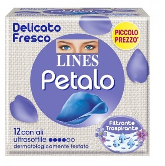 LINES PETALO BLU C/ALI 12PZ