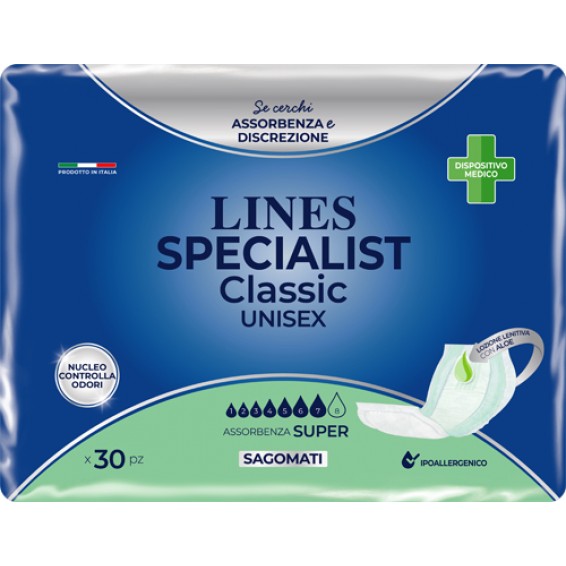 LINES CLAS SAGOMATO SUPER 30PZ