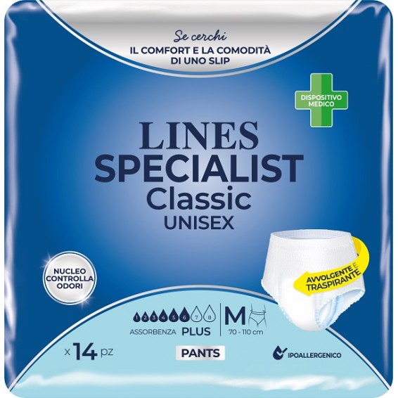 LINES CLAS PANTS PLUS M 14PZ