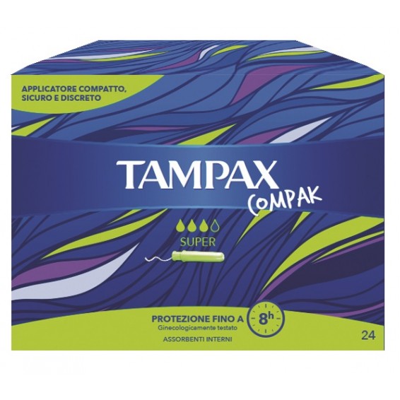 TAMPAX COMPAK SUPER 24PZ