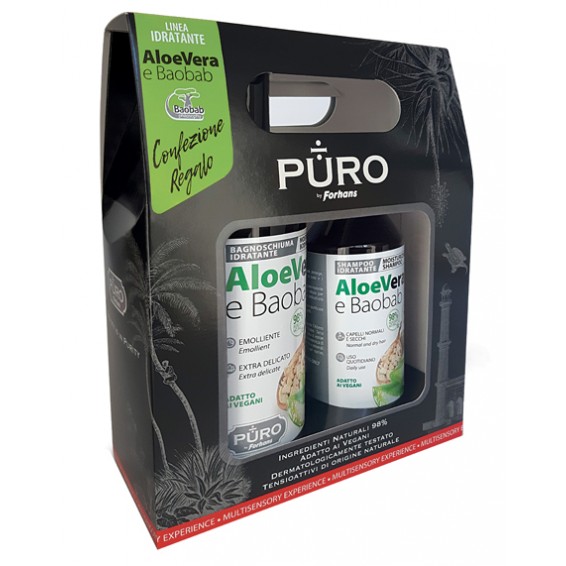 PURO GIFT COLL SH+BAGNOSC ALOE