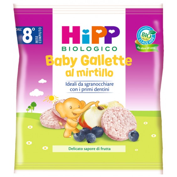 HIPP BIO BABY GALLETTE MIRT30G