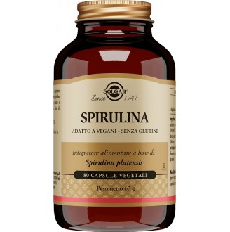 SPIRULINA 80CPS VEG