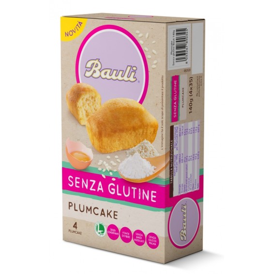 BAULI PLUMCAKE 4X35G