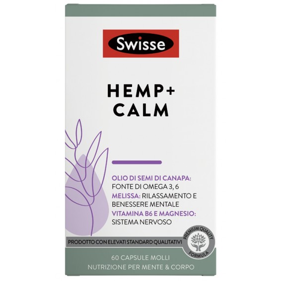 SWISSE HEMP+ CALM 60CPS