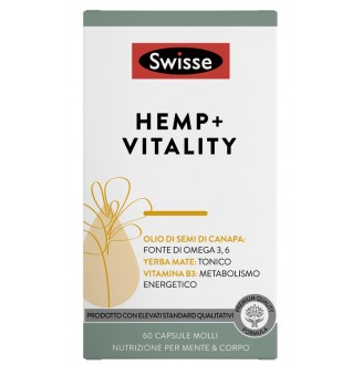 SWISSE HEMP+ VITALITY 60CPS