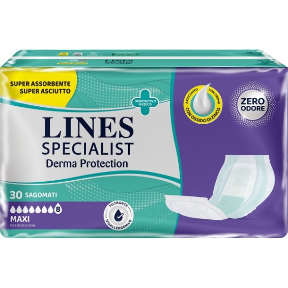 LINES SP DERM SAG MAXI 30PZ LINES SP DERM SAG MAXI 30PZ