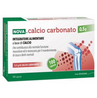 CALCIO CARBONATO 0,5G 100CPS