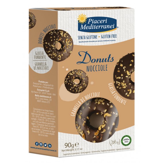 PIACERI MEDIT DONUTS NOCCIOLE