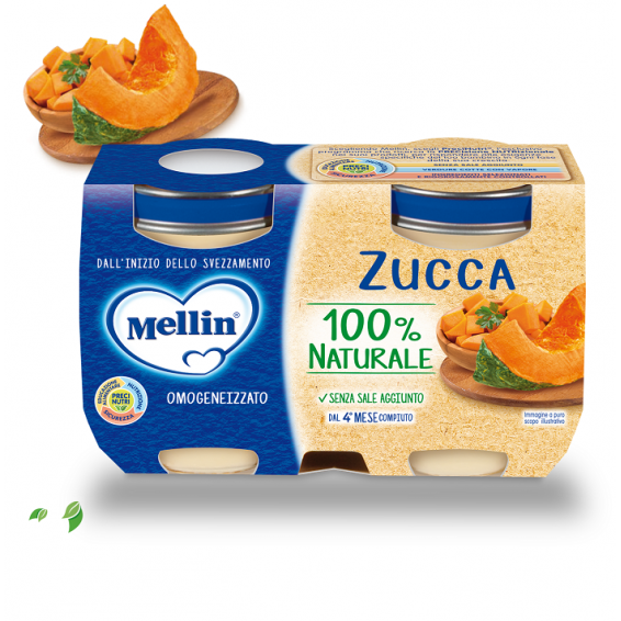 MELLIN OMOG ZUCCA 2X125G