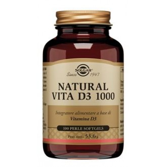 NATURAL VITA D3 1000 100PRL