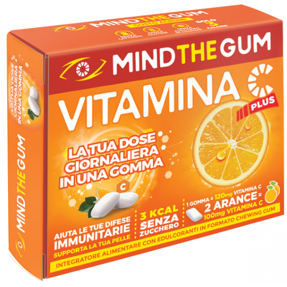 VITAMINA C AGRUMI 18GOMME