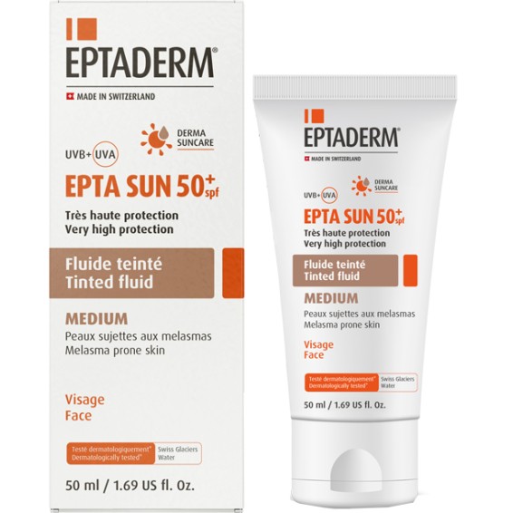 EPTA SUN SPF50 FLUIDO COLORATO