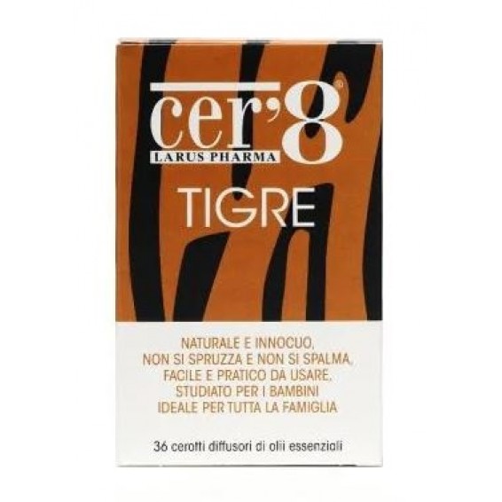 CER'8 TIGRE CUSC ADESIVO 36PZ