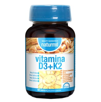 NATURMIL VITAMINA D3+K2 60CPR NATURMIL VITAMINA D3+K2 60CPR