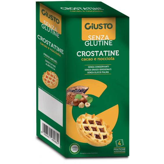 GIUSTO S/G CROSTATINA CACAO4PZ