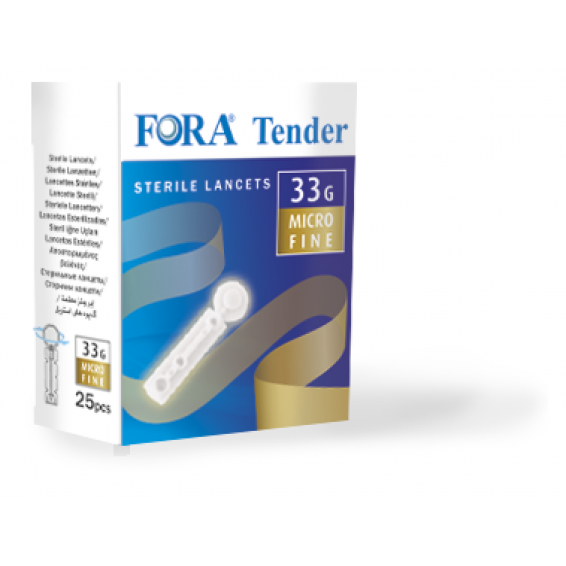 FORA LANCETTE PUNG 33G 25PZ