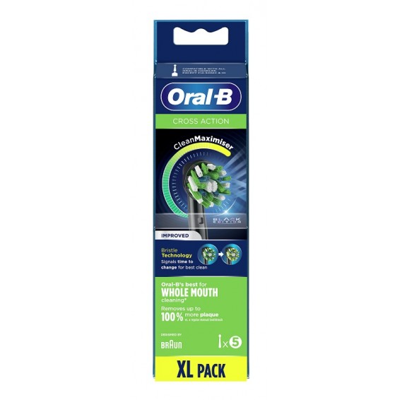 ORALB PW REF EB50 CROSS BLK 5P