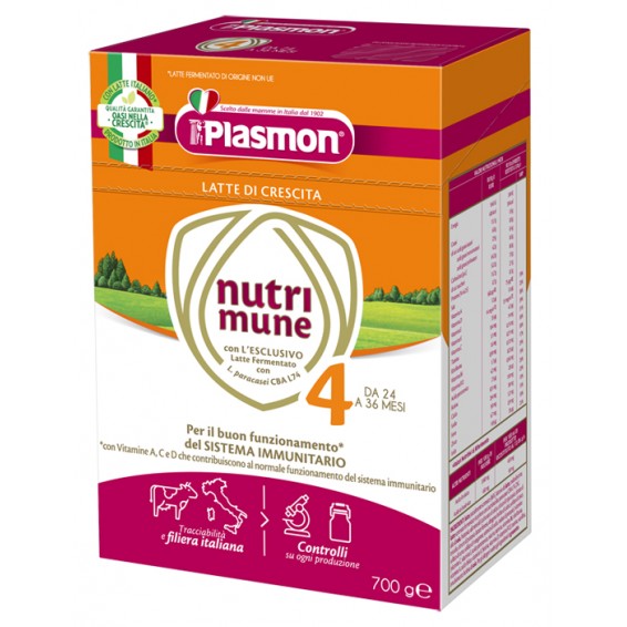 PLASMON NUTRI-MUNE LTT S4 700G