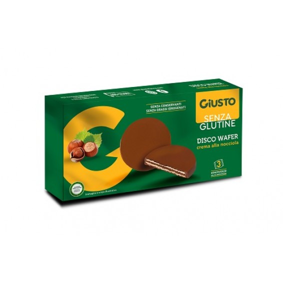 GIUSTO S/G DISCO WAFER 3PZ 30G