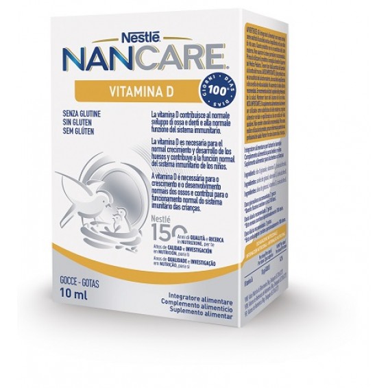 NANCARE VITAMINA D GOCCE 10ML