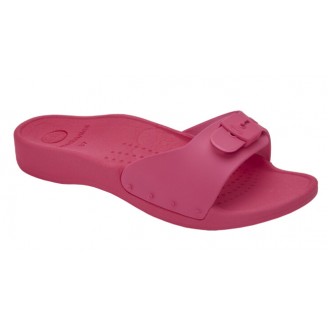 SCHOLL SUN PVC W RUBY RED 40