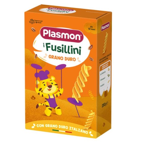 PLASMON PASTA FUSILLINI 250G PLASMON PASTA FUSILLINI 250G
