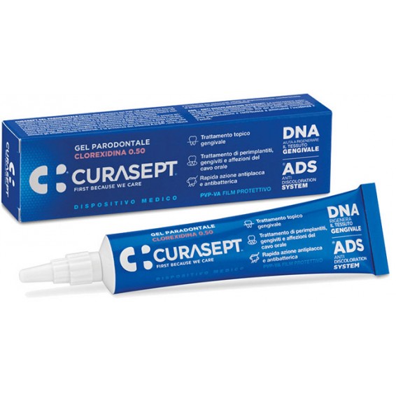 CURASEPT GEL PAROD 0,5%ADS+DNA