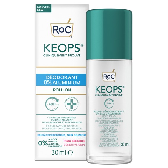 ROC KEOPS DEODORANT ROLL ON ROC KEOPS DEODORANT ROLL ON