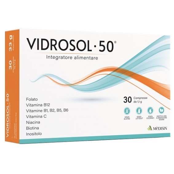 VIDROSOL 50 30CPR