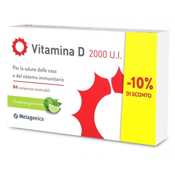 VITAMINA D2000UI 84CPR PRO-10%