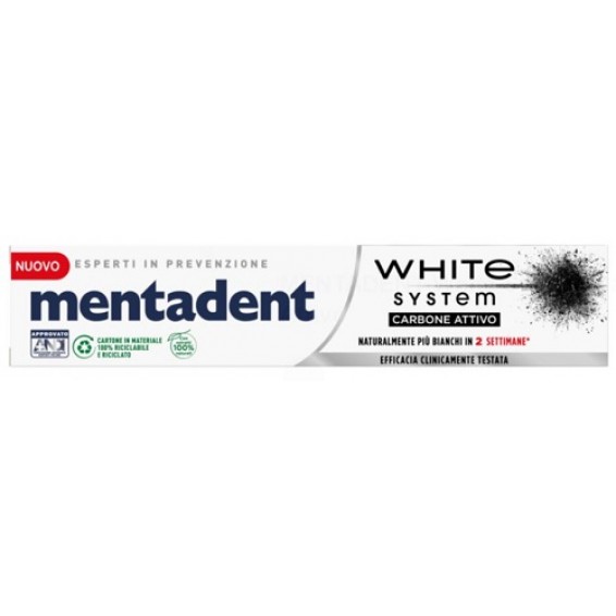 MENTADENT WHITE SYSTEM CHA75ML