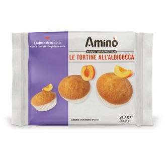 AMINO LE TORTINE ALBICOCCA 4PZ