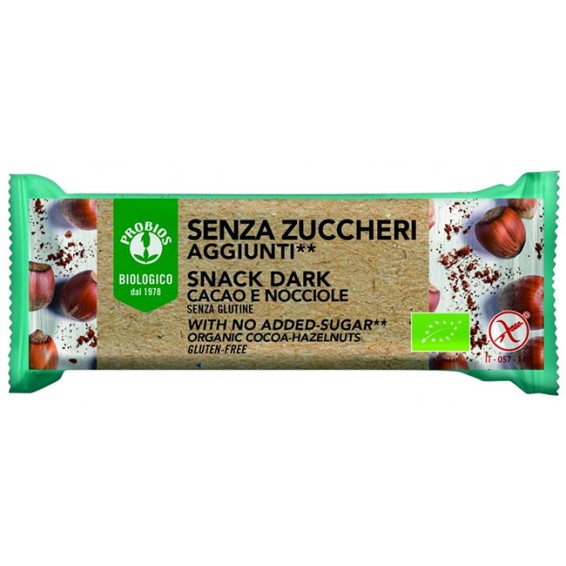 PROBIOS SNACK DARK S/ZUCCHERI PROBIOS SNACK DARK S/ZUCCHERI