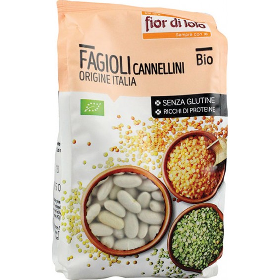 FAGIOLI CANELLINI ITA BIO400G