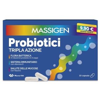 MASSIGEN PROBIOTICI 10CPS 24OS