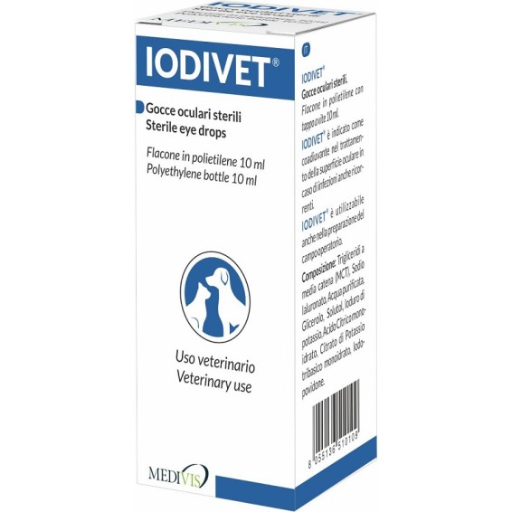 IODIVET SOLUZIONE OFT 10ML