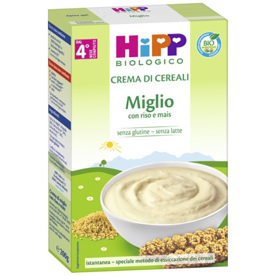 HIPP BIO CREMA CRL MIGLIO 200G
