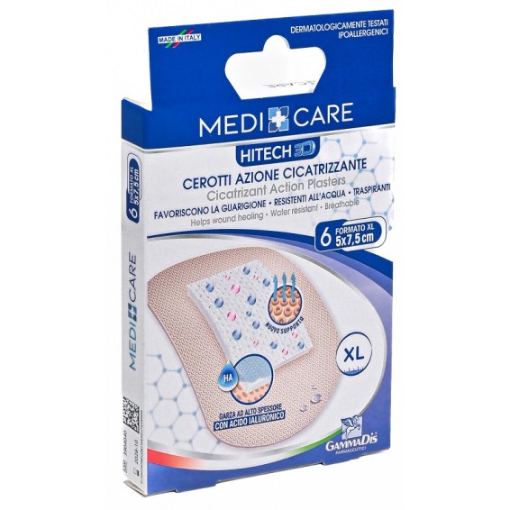 MEDICARE CER CICATR 7,5X5 6PZ