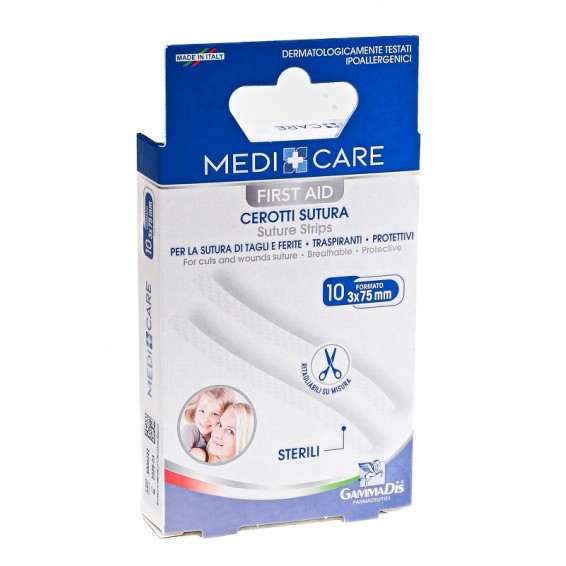 MEDICARE CER SUTURA STER 10PZ