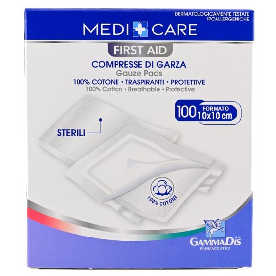 MEDICARE GARZA COT 10X10 100PZ