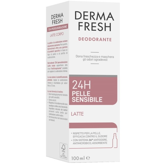 DERMAFRESH 24H P/SENS LAT100ML DERMAFRESH 24H P/SENS LAT100ML