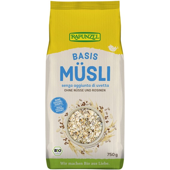 RAPUNZEL BASIS MUESLI 750G